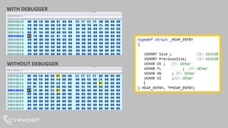 WITH DEBUGGER
WITHOUT DEBUGGER
 