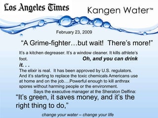O.R.P. MeterIn the process of ionization, molecules will either gain or lose an electron.  This is measured by an ORP meter.