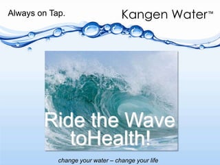 Strong Kangen Water™	Strong Acidic Water	