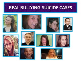REAL BULLYING-SUICIDE CASES
 