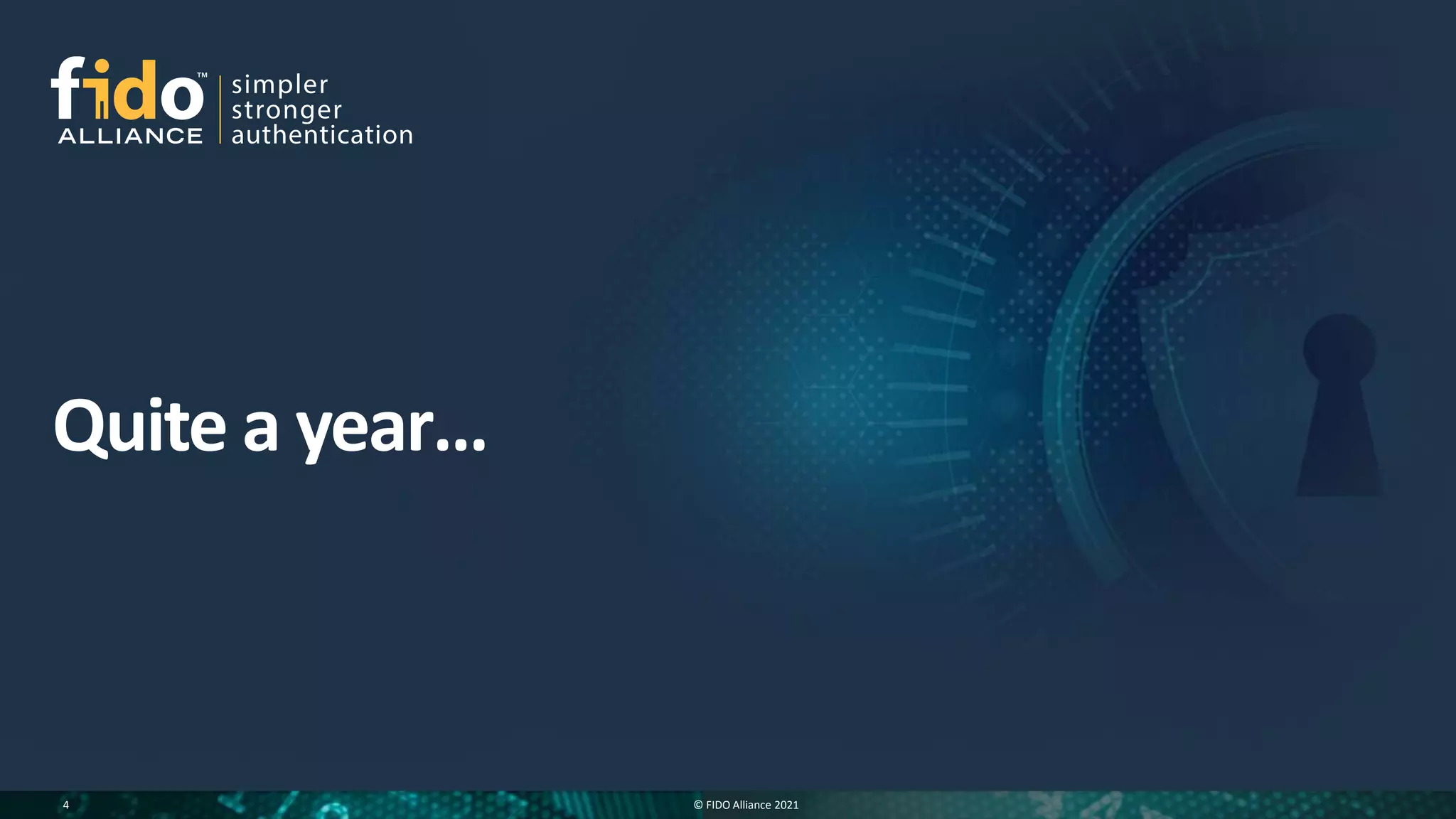 FIDO Alliance Webinar: Catch Up WIth FIDO | PPTX