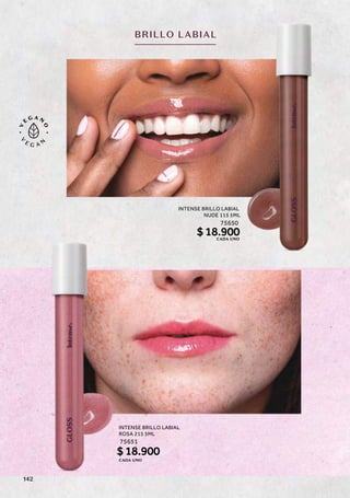 BRILLO LABIAL
75650
75651
INTENSE BRILLO LABIAL
NUDE 115 5ML
$18.900
CADA UNO
INTENSE BRILLO LABIAL
ROSA 215 5ML
$18.900
CADA UNO
142
 