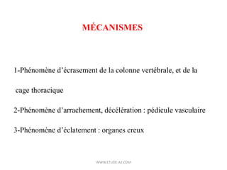 CAT devant une contusion abdominale.dr abidpdf | PDF