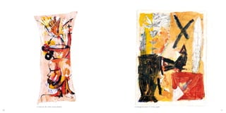 2120
Il a donc bu, 98 x 54cm, écorce fibreuse Le message fut lancé, 77 x 57cm, papier
 