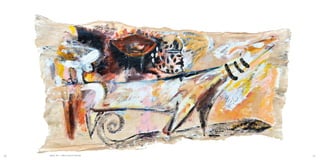 Appel, 58 x 108cm, écorce fibreuse 2726
 