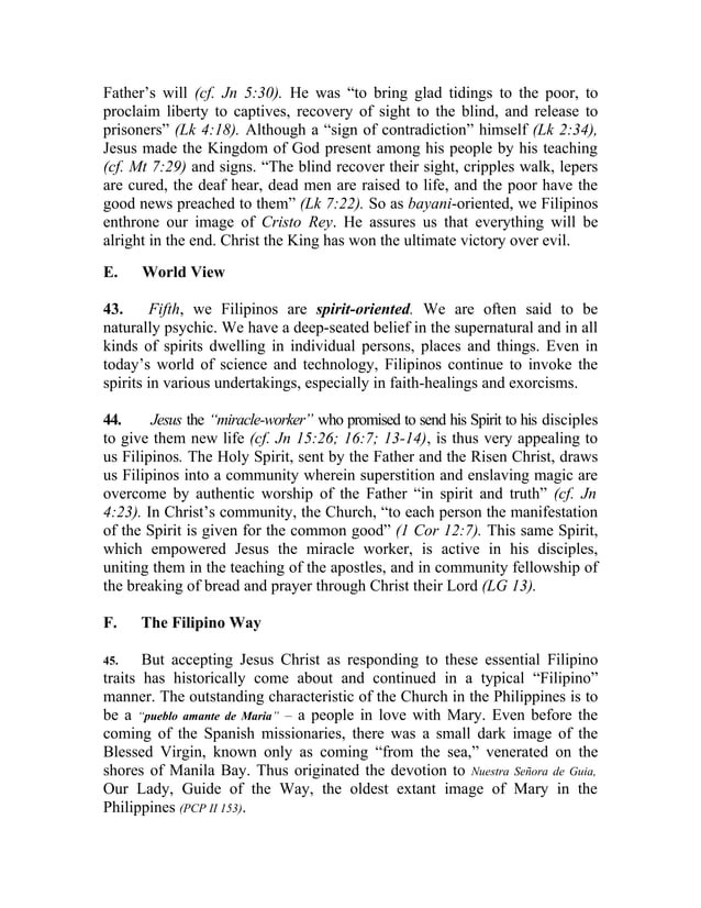 Catechism For Filipino Catholics Catechism for filipino catholics (cfc) | PDF