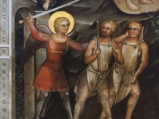 É sempre  faltar   ao   amor   verdadeiro   para com Deus "É uma falta  contra  a  razão , a  verdade , a  recta consciência " ( CIC 1849 ) O pecado  destrói   a  semelhança com Deus  naquilo que o mistério tem de mais elevado (intimidade com as três Pessoas divinas), e  obscurece  a  imagem de Deus  no homem. Natureza do pecado : O pecado é um  abandono de Deus  motivado pela  preferência desordenada  de algo   criado . 