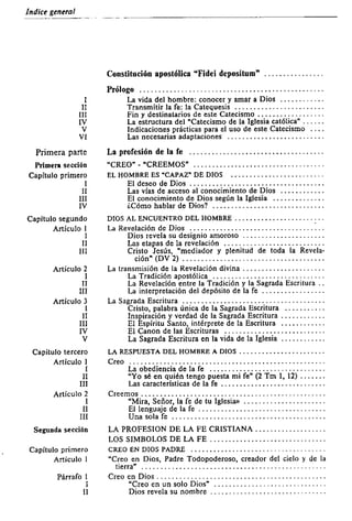 CATECISMO IGLESIA CATÓLICA