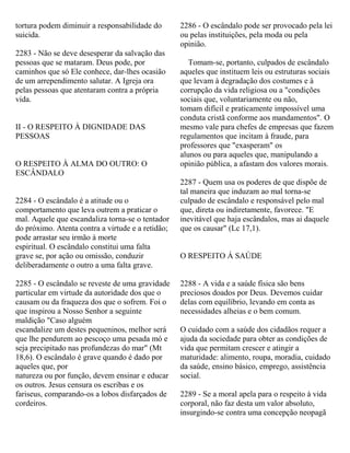 Catecismo igreja catolica 1