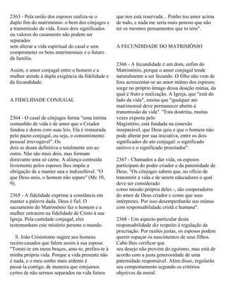 Catecismo igreja catolica 1