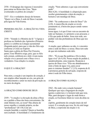 Catecismo igreja catolica 1