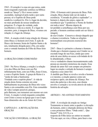 Catecismo igreja catolica 1