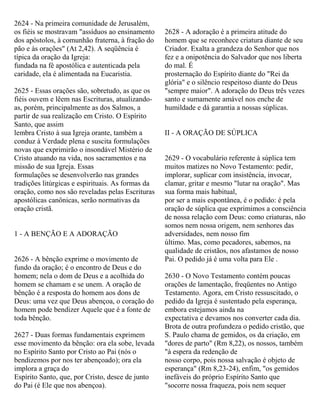 Catecismo igreja catolica 1