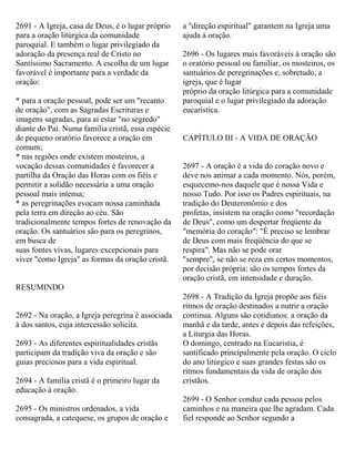 Catecismo igreja catolica 1