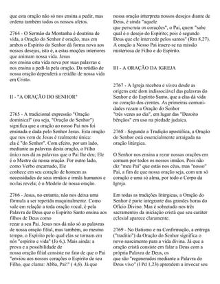 Catecismo igreja catolica 1