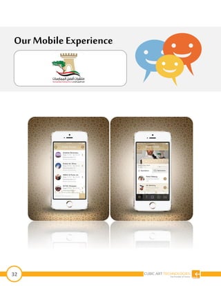 32
Our Mobile Experience
 