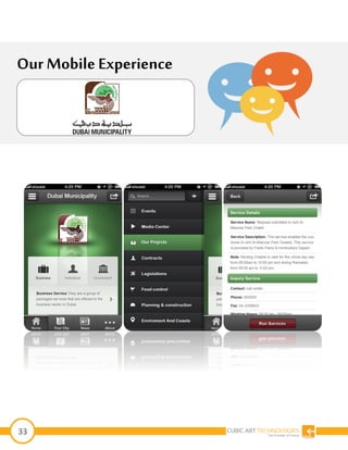 33
Our Mobile Experience
 