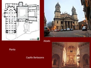 Planta Alzado Capilla Barbazana 