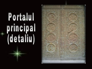 Portalul  principal  (detaliu) 