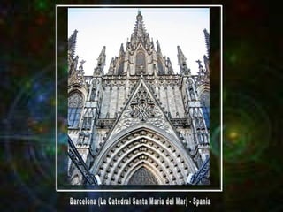 Barcelona (La Catedral Santa Maria del Mar) - Spania 