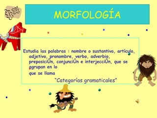 Categorias Gramaticales Morfologia