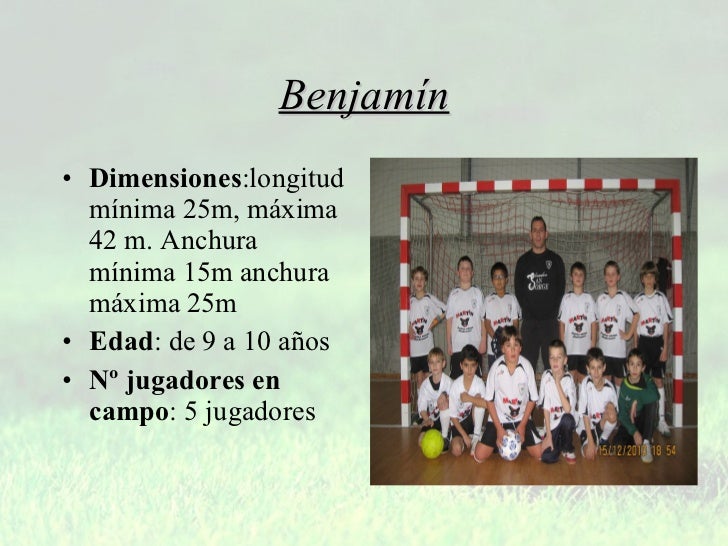 Categorias Futbol Base