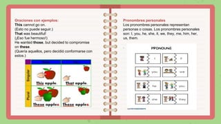Categorias Gramaticales En Ingles 1st Part