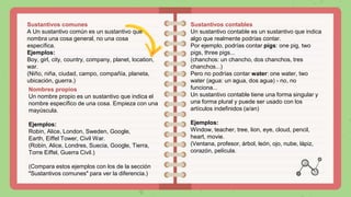 Categorias Gramaticales En Ingles 1st Part