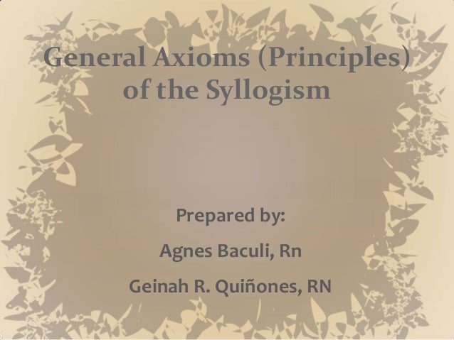 categorical syllogism