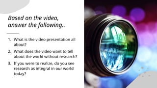 World Without Reseaech Comprehensive Guide to Qualitative and Quantitative Research ...