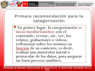 PROGRAMA DE SEGUNDA ESPECIALIDAD EN DIDÁCTICA DE LA EDUCACIÓN CIUDADANA 2013 AL 
2015 
 