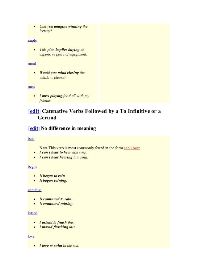 catenative-verbs