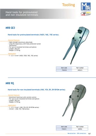 Mecatraction - Cable Crimps, Connectors, Splices & Crimping Tools | PDF