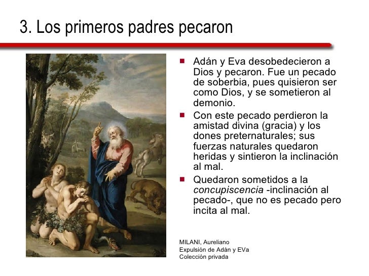09 Los primeros padres desobedecieron a Dios