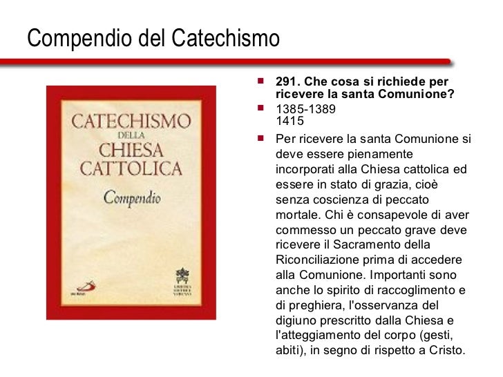 Compendio Catechismo Della Chiesa Cattolica