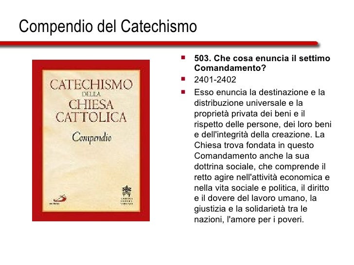COMPENDIO DEL CATECHISMO DELLA CHIESA CATTOLICA
