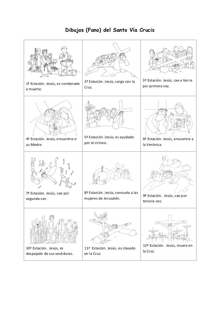 Oración-Catequesis del Santo Via Crucis para niños