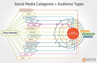 The Social Media Footprint: Social Media Categories and Audience Types
