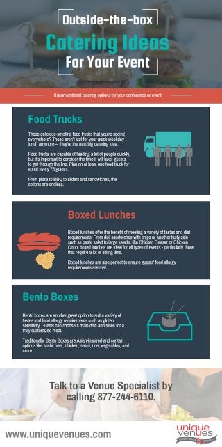Outside-The-Box Catering Ideas For Your Event