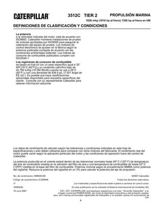 Caterpillar 3512 1350 Hp