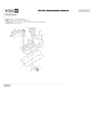 parts manual - CAT caterpillar 247b multi terrain loader | PDF