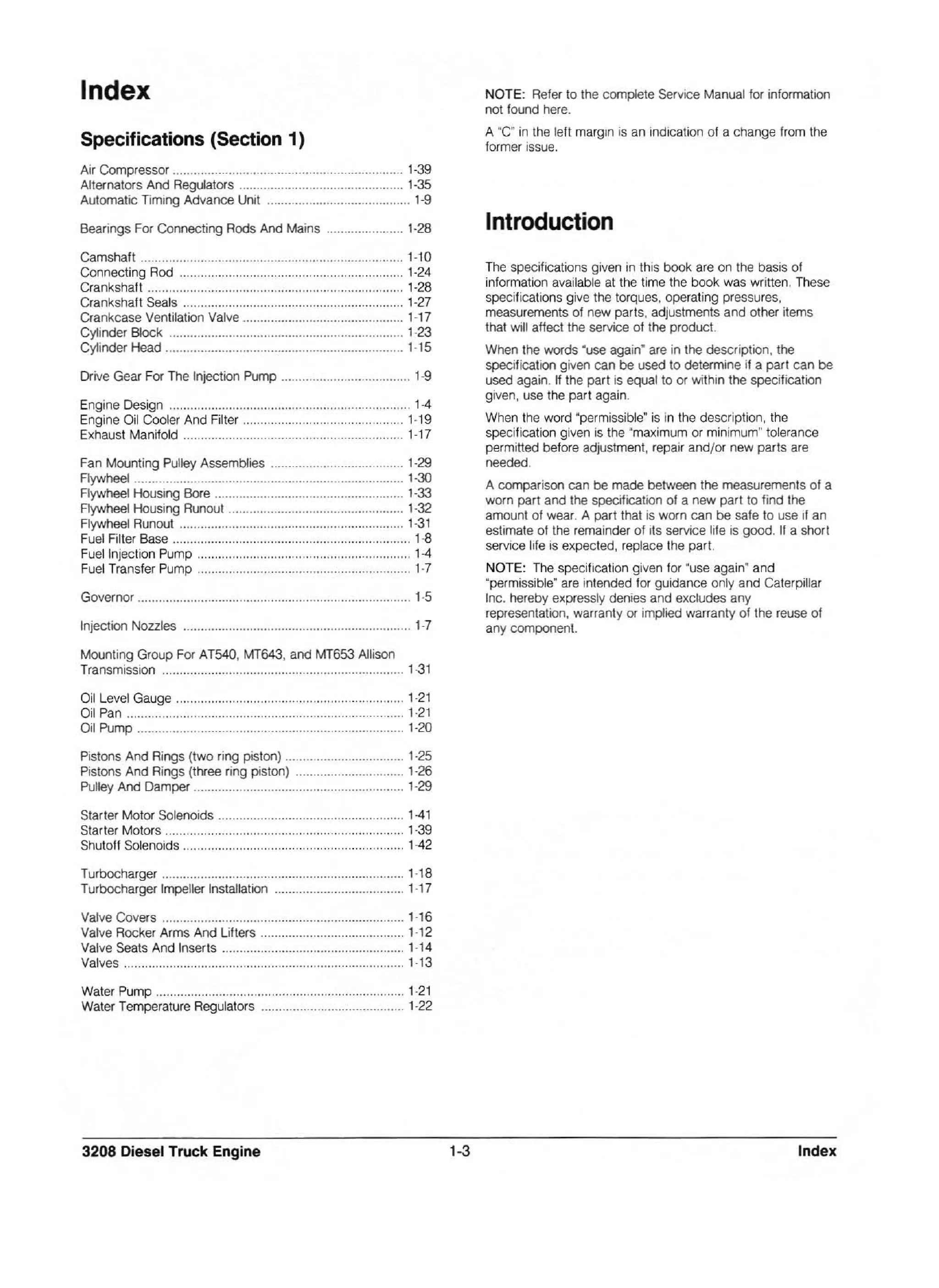 CAT 3208 SERVICE MANUAL FREE visual data 6