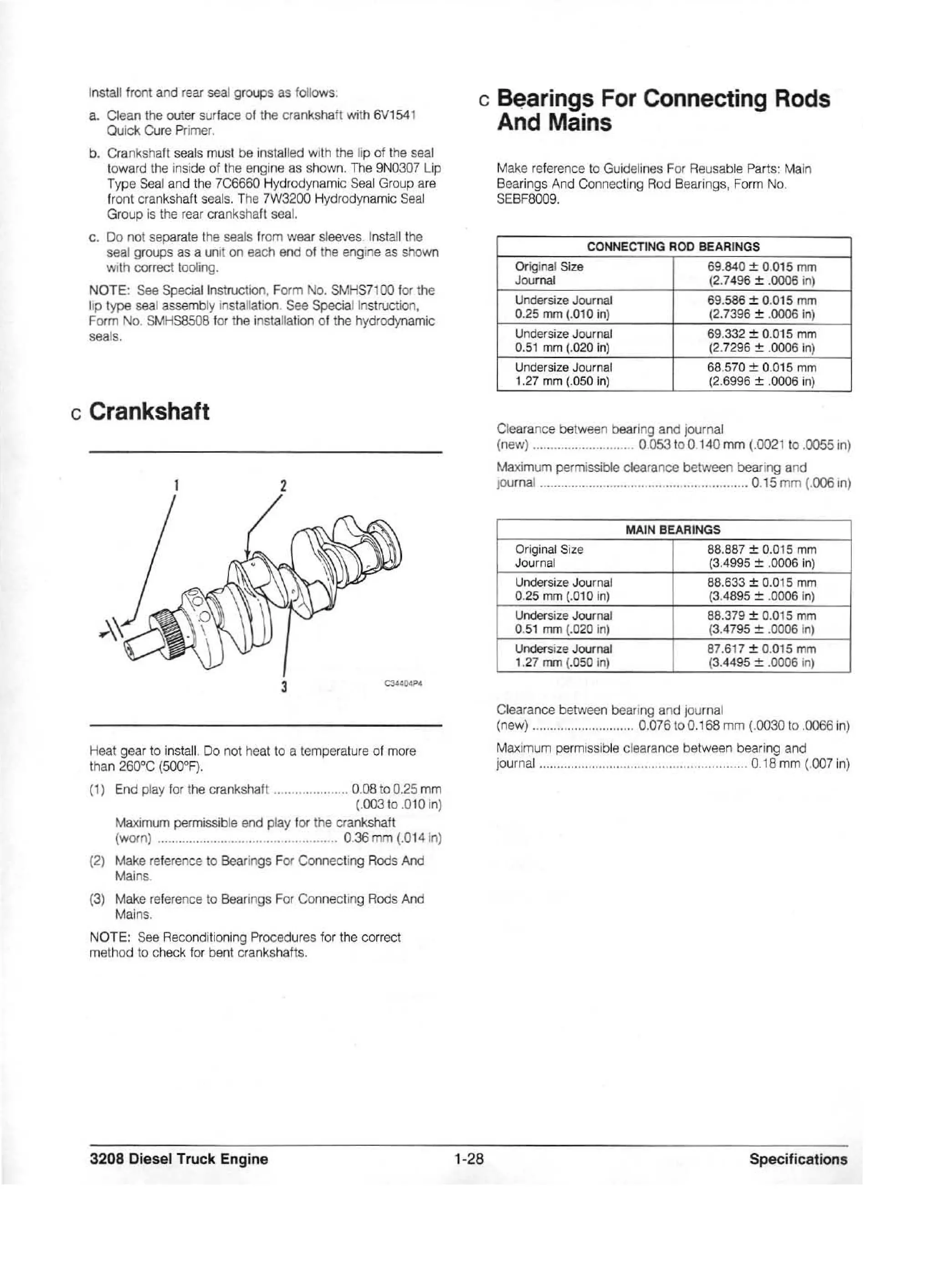 CATERPILLAR 3208 MARINE ENGINE MANUAL PDF visual data 6