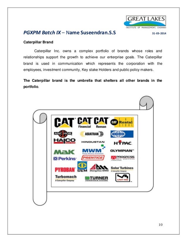 Caterpillar brand story