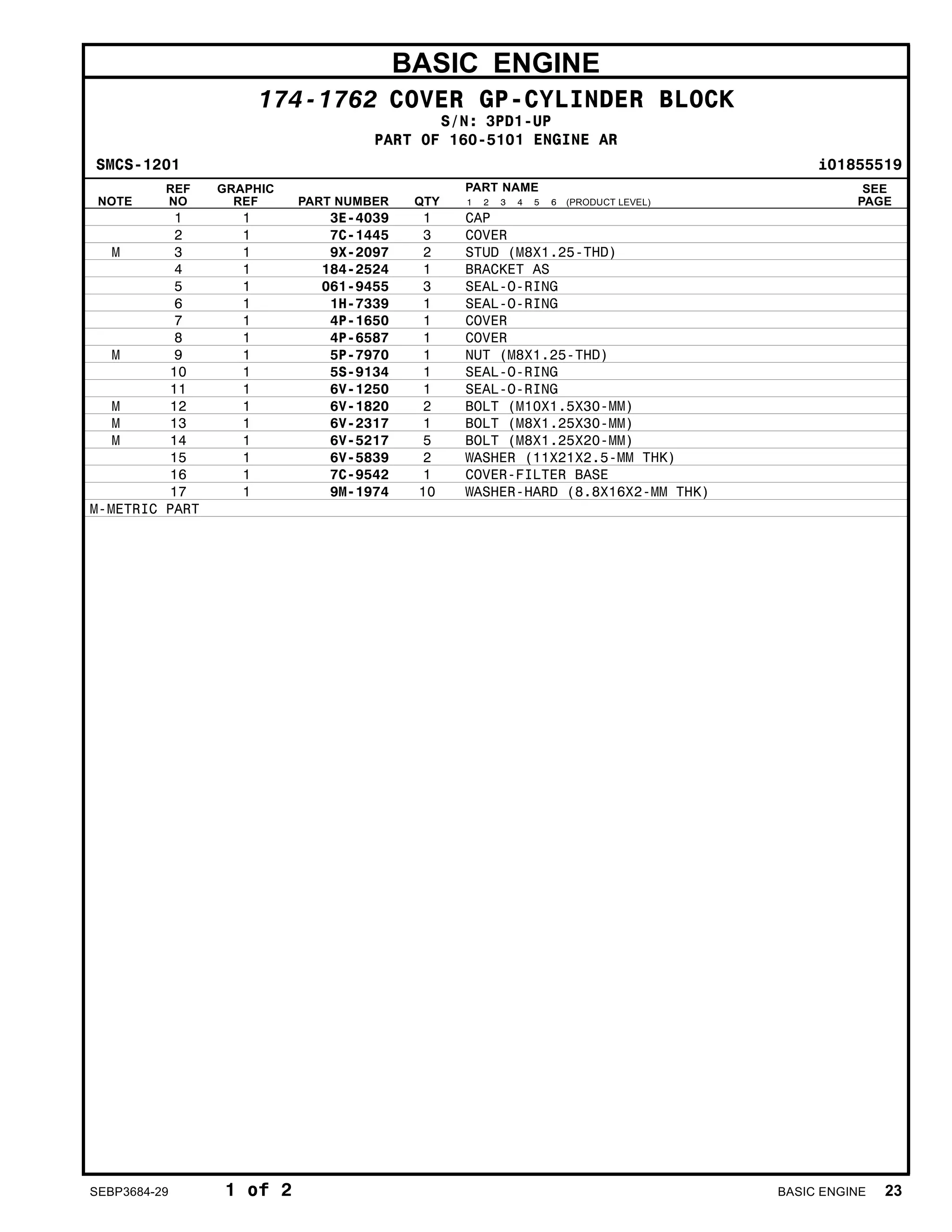 Caterpillar cat 140 h motor grader parts catalogue manual | PDF