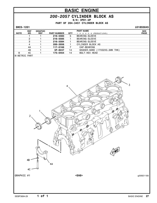CAT 140H GRADER PARTS MANUAL visual data 5