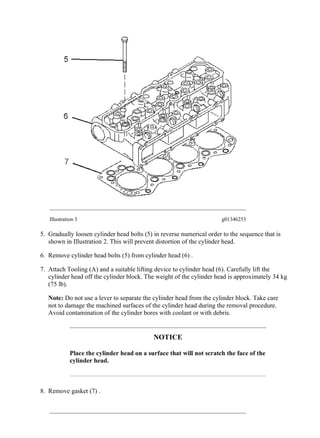 CAT 236B SERVICE MANUAL visual data 5