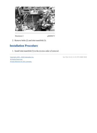 Caterpillar Cat 304E2CR Mini Hydraulic Excavator (Prefix FC2) Service ...