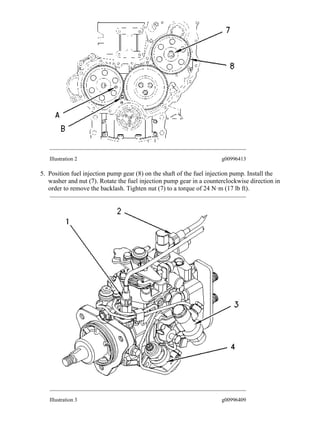 Caterpillar cat 3054 c industrial engine (prefix 334) service repair ...