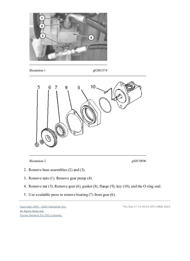 Caterpillar 330cl parts manual pdf